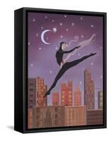 Art Deco Leap-Judy Mastrangelo-Framed Stretched Canvas