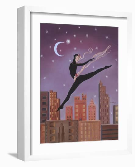 Art Deco Leap-Judy Mastrangelo-Framed Premium Giclee Print