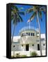 Art Deco Lifeguard Headquarters, South Beach, Miami Beach, Florida, USA-Fraser Hall-Framed Stretched Canvas