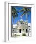 Art Deco Lifeguard Headquarters, South Beach, Miami Beach, Florida, USA-Fraser Hall-Framed Premium Photographic Print