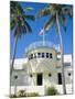 Art Deco Lifeguard Headquarters, South Beach, Miami Beach, Florida, USA-Fraser Hall-Mounted Photographic Print