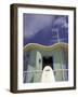 Art Deco Lifeguard Station, South Beach, Miami, Florida, USA-Robin Hill-Framed Photographic Print