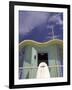 Art Deco Lifeguard Station, South Beach, Miami, Florida, USA-Robin Hill-Framed Photographic Print