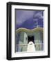 Art Deco Lifeguard Station, South Beach, Miami, Florida, USA-Robin Hill-Framed Photographic Print