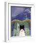 Art Deco Lifeguard Station, South Beach, Miami, Florida, USA-Robin Hill-Framed Photographic Print