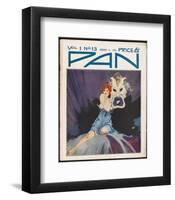 Art Deco Magazine Cover-null-Framed Giclee Print