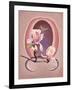 Art Deco Magnolias-Judy Mastrangelo-Framed Giclee Print