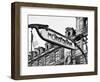 Art Deco Metropolitain Sign, Metro, Subway, the Louvre Station, Paris, France, Europe-Philippe Hugonnard-Framed Photographic Print