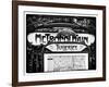 Art Deco Metropolitain Sign, Metro, Subway, the Tuileries Station, Paris, France-Philippe Hugonnard-Framed Art Print