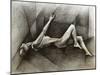 Art Deco Nude -11-08-22-Corne Akkers-Mounted Giclee Print