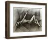 Art Deco Nude -11-08-22-Corne Akkers-Framed Giclee Print