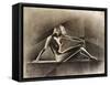 Art Deco Nude - 15-08-22-Corne Akkers-Framed Stretched Canvas