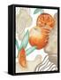 Art Deco Orange-Elizabeth Medley-Framed Stretched Canvas