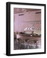 Art Deco Period Bar Area, Usha Kiran Palace Hotel, Gwalior, Madhya Pradesh State, India-John Henry Claude Wilson-Framed Photographic Print