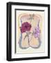 Art Deco Petunias-Judy Mastrangelo-Framed Giclee Print