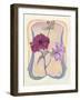 Art Deco Petunias-Judy Mastrangelo-Framed Giclee Print