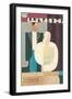 Art Deco Playgoer Magazine Cover-null-Framed Art Print