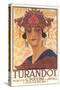 Art Deco Poster for Turandot-null-Stretched Canvas
