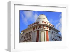 Art Deco Rialto Cinema, Casablanca, Morocco, North Africa-Neil Farrin-Framed Photographic Print