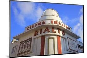 Art Deco Rialto Cinema, Casablanca, Morocco, North Africa-Neil Farrin-Mounted Photographic Print
