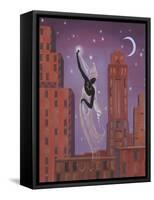 Art Deco Scarf-Judy Mastrangelo-Framed Stretched Canvas