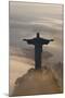 Art Deco Statue of Jesus, Corcovado Mountain, Rio de Janeiro, Brazil-Peter Adams-Mounted Premium Photographic Print