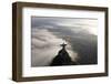 Art Deco Statue of Jesus, Corcovado Mountain, Rio de Janeiro, Brazil-Peter Adams-Framed Photographic Print