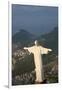 Art Deco Statue of Jesus, Corcovado Mountain, Rio de Janeiro, Brazil-Peter Adams-Framed Photographic Print