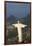 Art Deco Statue of Jesus, Corcovado Mountain, Rio de Janeiro, Brazil-Peter Adams-Framed Photographic Print