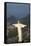 Art Deco Statue of Jesus, Corcovado Mountain, Rio de Janeiro, Brazil-Peter Adams-Framed Stretched Canvas