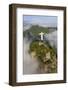 Art Deco Statue of Jesus,On Corcovado Mountain, Rio de Janeiro, Brazil-Peter Adams-Framed Photographic Print