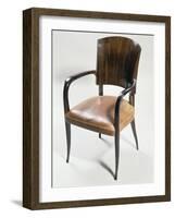 Art Deco Style Armchair-Jacques-emile Ruhlmann-Framed Giclee Print