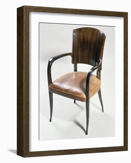 Art Deco Style Armchair-Jacques-emile Ruhlmann-Framed Giclee Print