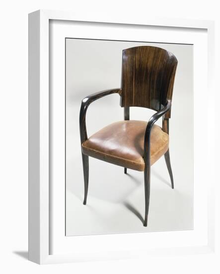 Art Deco Style Armchair-Jacques-emile Ruhlmann-Framed Giclee Print