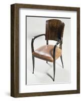 Art Deco Style Armchair-Jacques-emile Ruhlmann-Framed Giclee Print