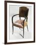 Art Deco Style Armchair-Jacques-emile Ruhlmann-Framed Giclee Print