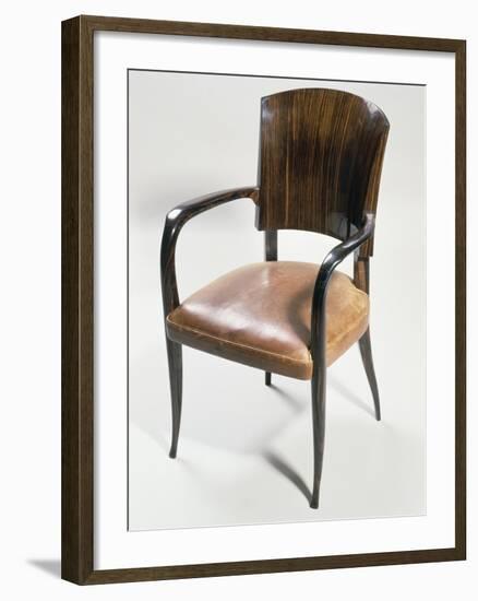 Art Deco Style Armchair-Jacques-emile Ruhlmann-Framed Giclee Print