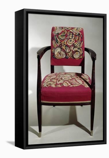 Art Deco Style Chair, Ca 1925-Jacques-emile Ruhlmann-Framed Stretched Canvas