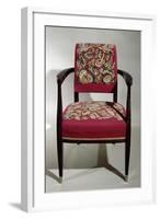 Art Deco Style Chair, Ca 1925-Jacques-emile Ruhlmann-Framed Giclee Print