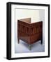 Art Deco Style Chair Inlaid with Satinwood and Brass-Kolo Moser-Framed Giclee Print