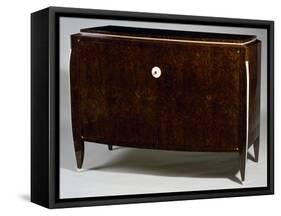 Art Deco Style Commode, Ranon Model, 1926-Jacques-emile Ruhlmann-Framed Stretched Canvas
