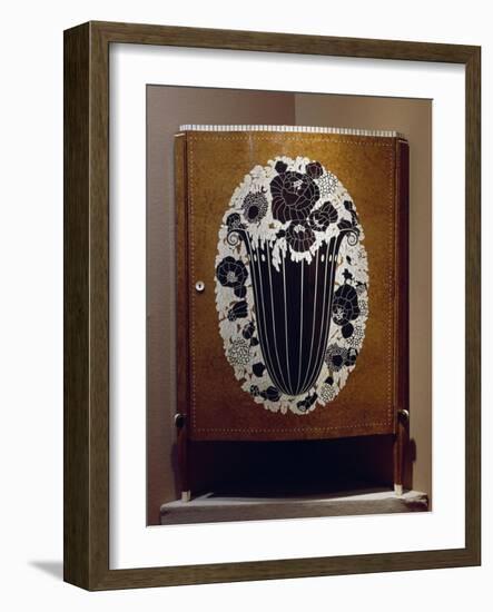 Art Deco Style Corner Cupboard, 1916-Jacques-emile Ruhlmann-Framed Giclee Print