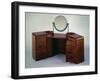 Art Deco Style, Cubist Inspired, Lacquered Dressing Table, 1925-1930-Jean Dunand-Framed Giclee Print