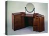 Art Deco Style, Cubist Inspired, Lacquered Dressing Table, 1925-1930-Jean Dunand-Stretched Canvas
