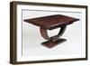 Art Deco Style Dining Room Table, Vuillerme Model, Ca 1925-Jacques-emile Ruhlmann-Framed Giclee Print