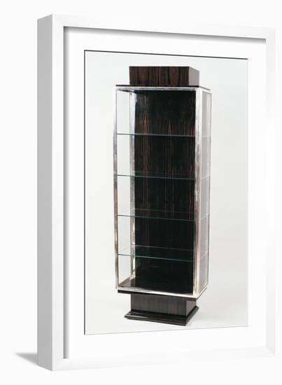 Art Deco Style Display Cabinet-Jacques-emile Ruhlmann-Framed Giclee Print