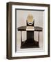 Art Deco Style Dressing Table with Columns-Jacques-emile Ruhlmann-Framed Giclee Print