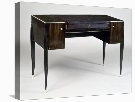 Art Deco Style Ladies Writing Desk, Stamped-Jacques-emile Ruhlmann-Stretched Canvas
