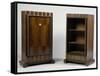 Art Deco Style Mini Bar and Bookcase, Stelcavgo Model, 1928 and 1927-Jacques-emile Ruhlmann-Framed Stretched Canvas