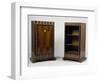 Art Deco Style Mini Bar and Bookcase, Stelcavgo Model, 1928 and 1927-Jacques-emile Ruhlmann-Framed Giclee Print